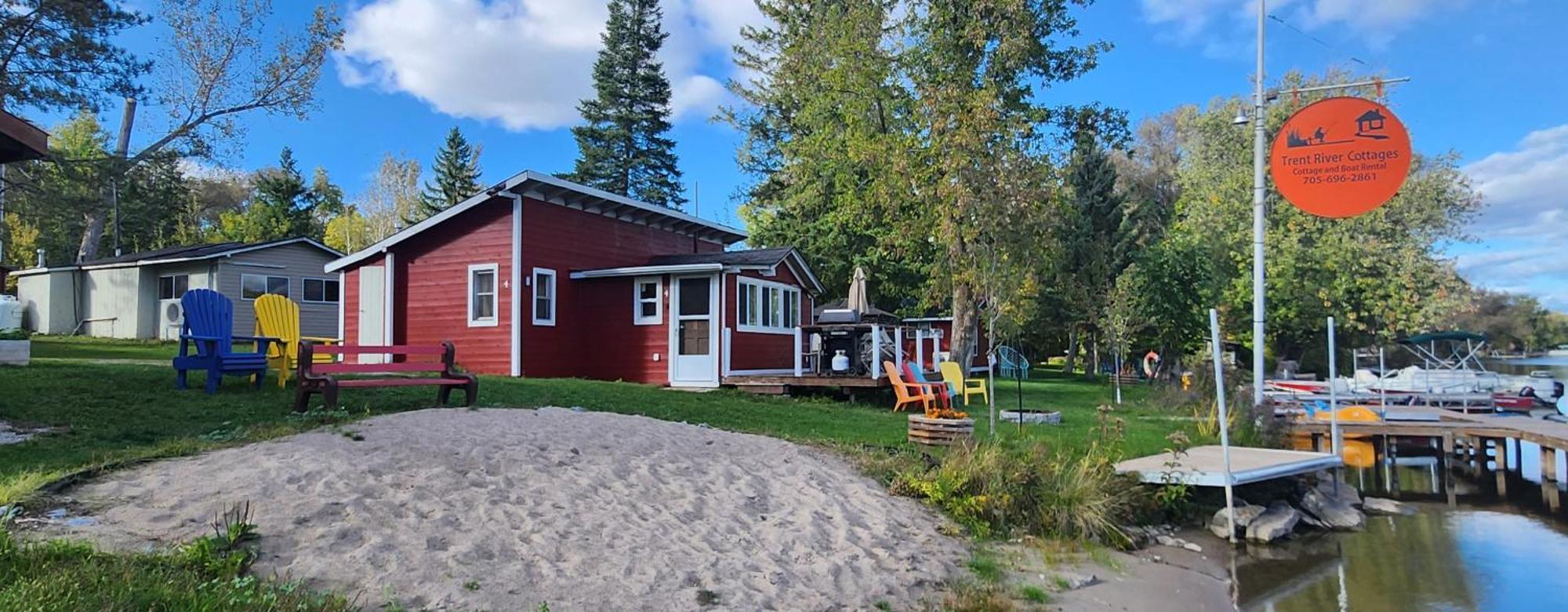 Trent River Cottages Hastings Eksteriør billede